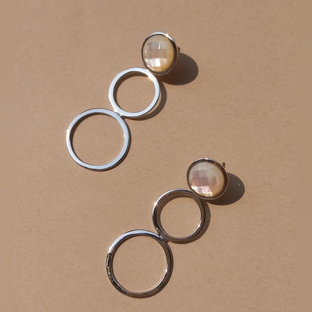 Elle Elegant Silver Sterling Earrings